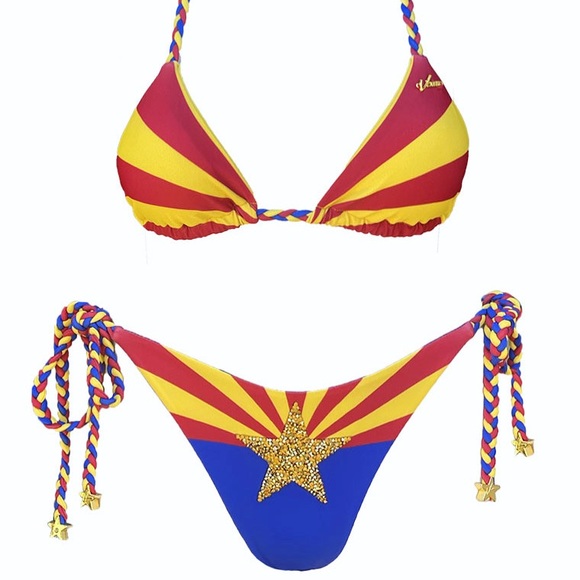 ๐ต Arizona Flag Bikini Bottom ๐ต๐บ๐ธ USA AMERICAN - Picture 6 of 6